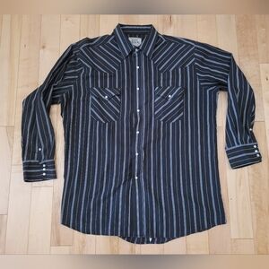 Ash Creek men's size XL snap up shirt